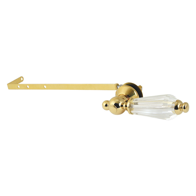 Kingston Brass Willshire Universal Front or Side Mount Toilet Tank Lever, Polished Brass