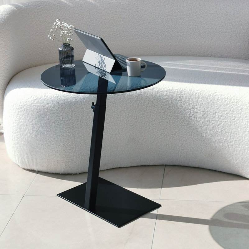 Table de bout avec tablette de plancher