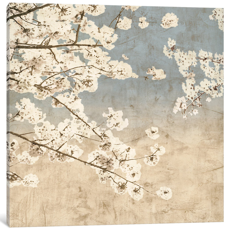 Cherry Blossoms II by John Seba - Wrapped Canvas Gallery-Wrapped Canvas Giclée, 48" H x 48" W x 1.5" D