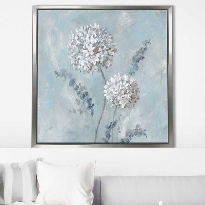 «Airy Blooms II (Square)» par Danhui Nai, reproduction