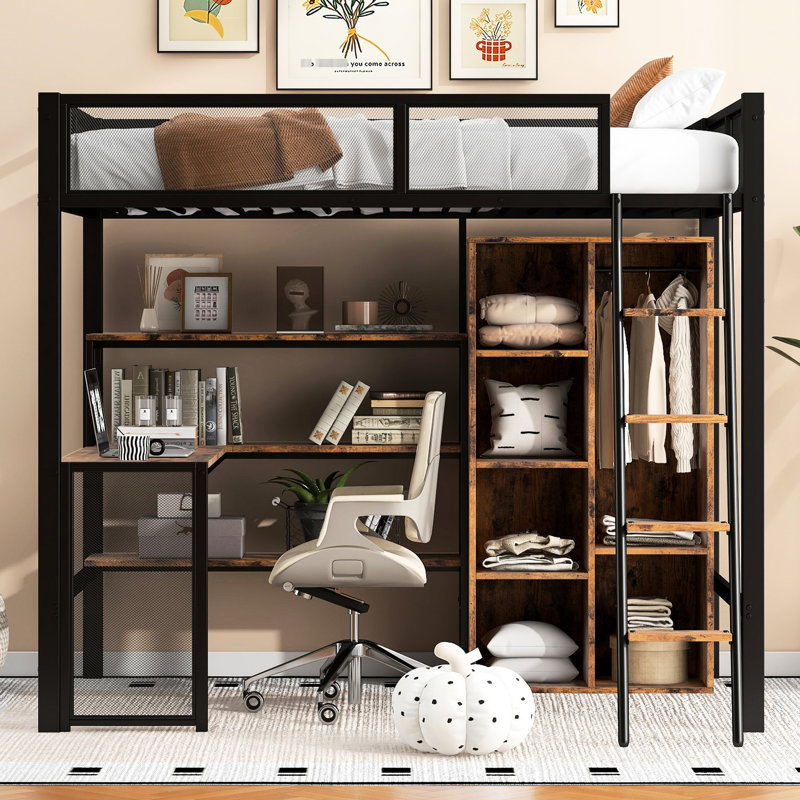 Lit mezzanine Modern