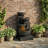 29-Inch Terrazzo Style LED Outdoor Indoor Water Fountain with Cascading Bowls & Stacked Stones – 4-Tier Ideal Waterfalls for Gardens, Patios to Create a Serene Retreat in Outdoor Living Areas