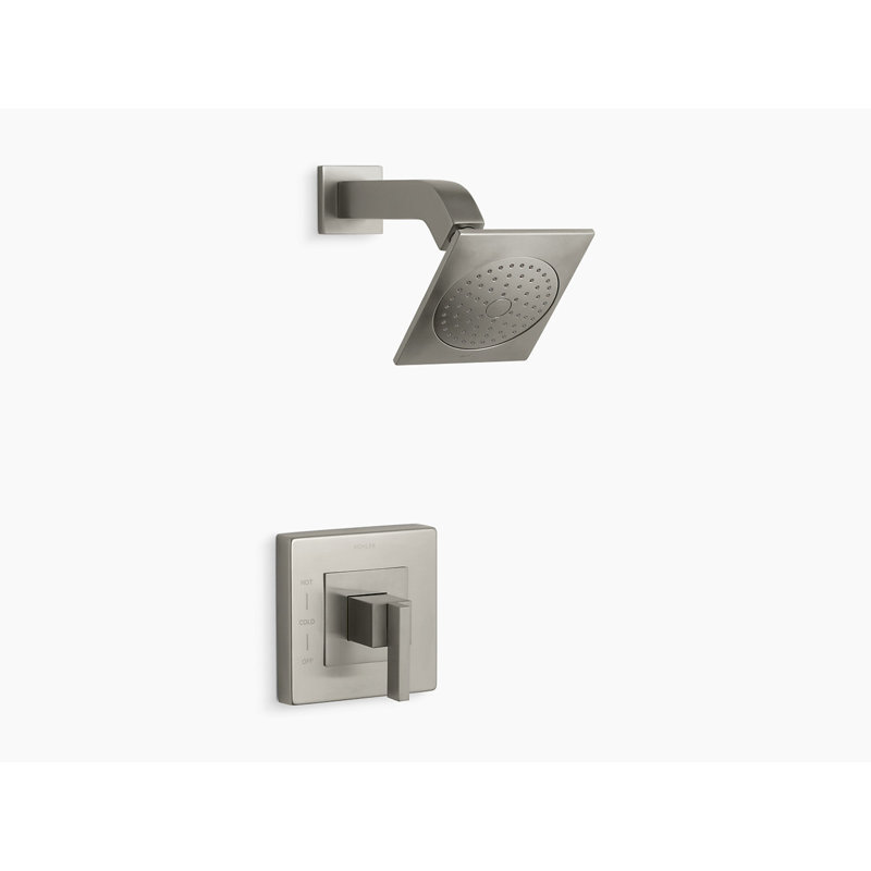 Loure Tub and Shower Faucet, Vibrant Brushed Nickel
