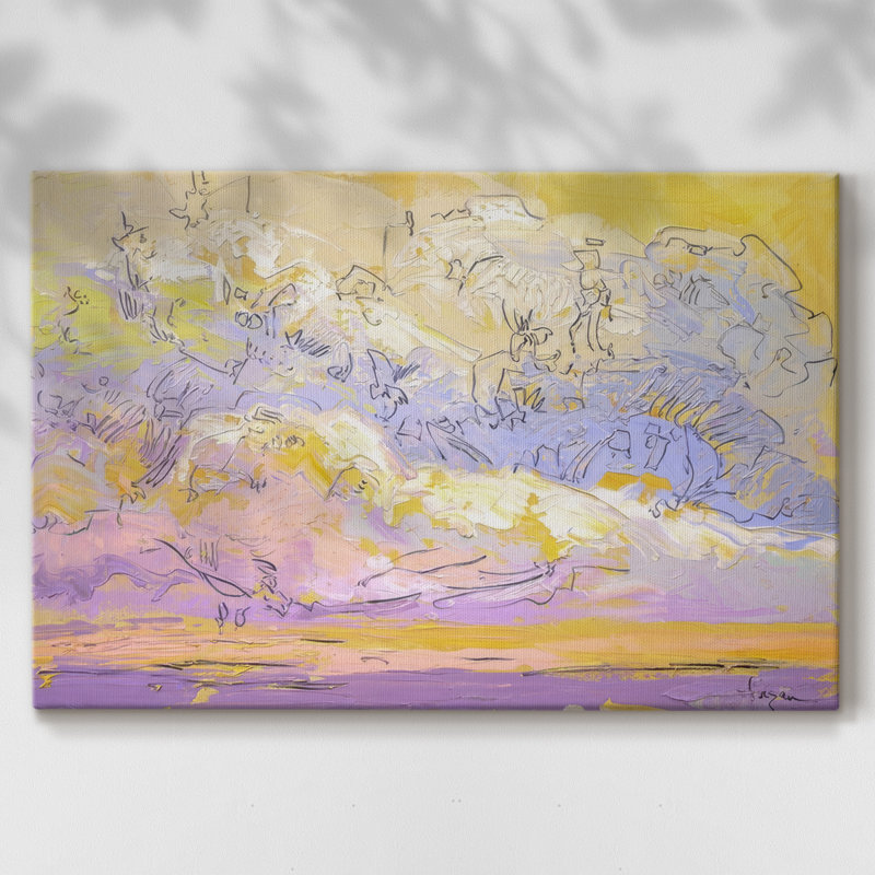 Rêvant de vous - Cavas enveloppés de galerie, 40 x 60
