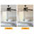 52In Ceiling Fan Light With Remote Control