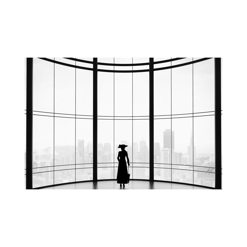 Thoughful View II by Kathrin Federer - Print on Canvas, Wrapped Canvas, 101.6cm H x 152.4cm W x 3.81cm D