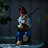  Resin Outdoor Statues for Garden Decor, Garden Gnome with Fishing Pole Funny Decorations for Outside, Yard Gnome Decor for Patio Lawn Ornaments, Ideal Gift for Women and Man, 8"-1296220383