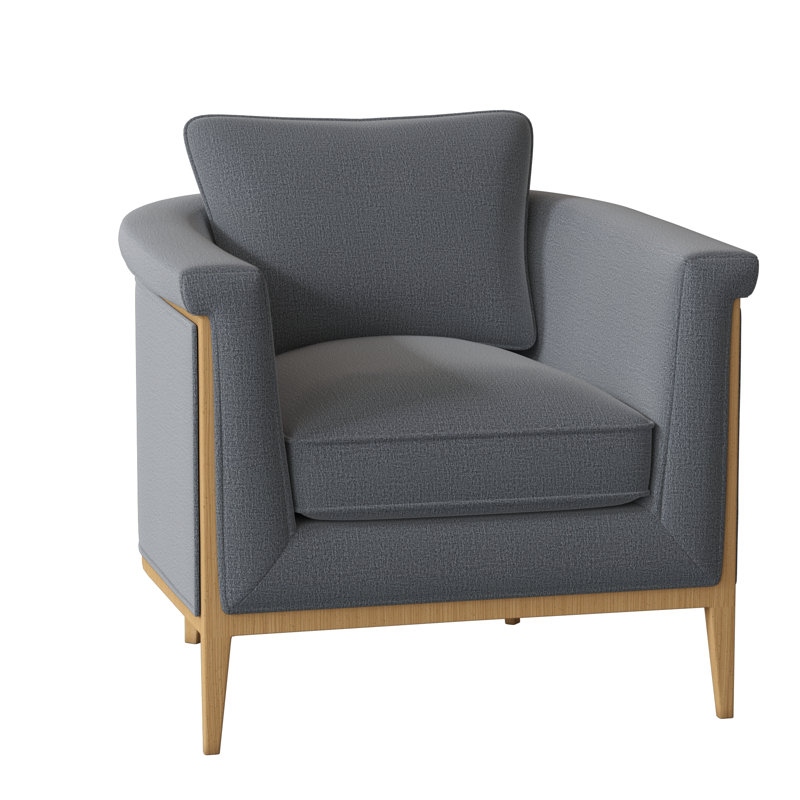 Fauteuil demi-tonneau Chalice, Port d'Élise, Ambre