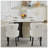 PU Leather Dining Chairs with Pull Ring-443848406