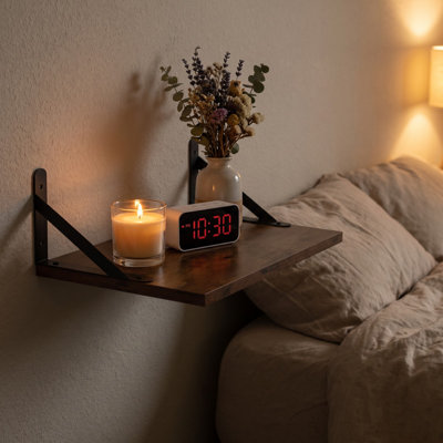2 -Piece Iron Floating Shelf