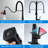 Single Handle Spray 3 Modes Pull Down Kitchen Faucet with Soap Dispenser