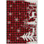 Tapis de Noël renne de Noël intérieur / extérieur lavable à la machine-65033557