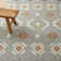 NOVA Ruby Greek Key Machine Tufted Area Rug