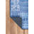 Blue Patchwork Woven Base Decorative Carpet-857613501