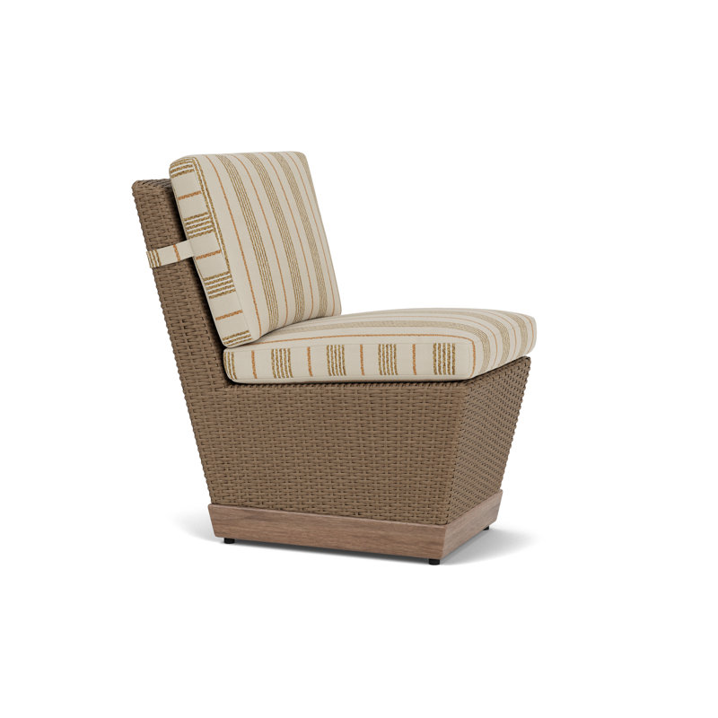 Charisma Outdoor Dining Side Chair, Amber Waves