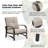 Chamber Club Patio Chairs with Sunbrella® Cushions