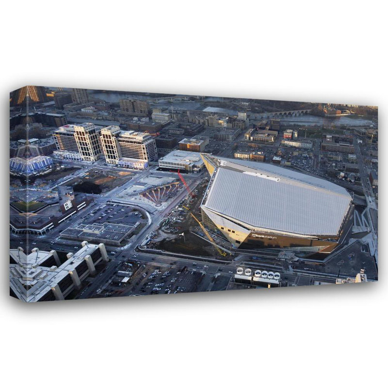 U.S. Bank Stadium, H 15 po x l 24 po
