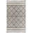 Anfaniola Geometric Machine Woven Area Rug in Gray/Black-253529877