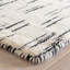 Ozzie Black/White Hand Loom Knotted Wool Rug-1215568649