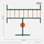 Plum Metal Monkey Bars with Cargo Net and Disc Swing
