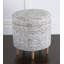 Amara Round Ottoman