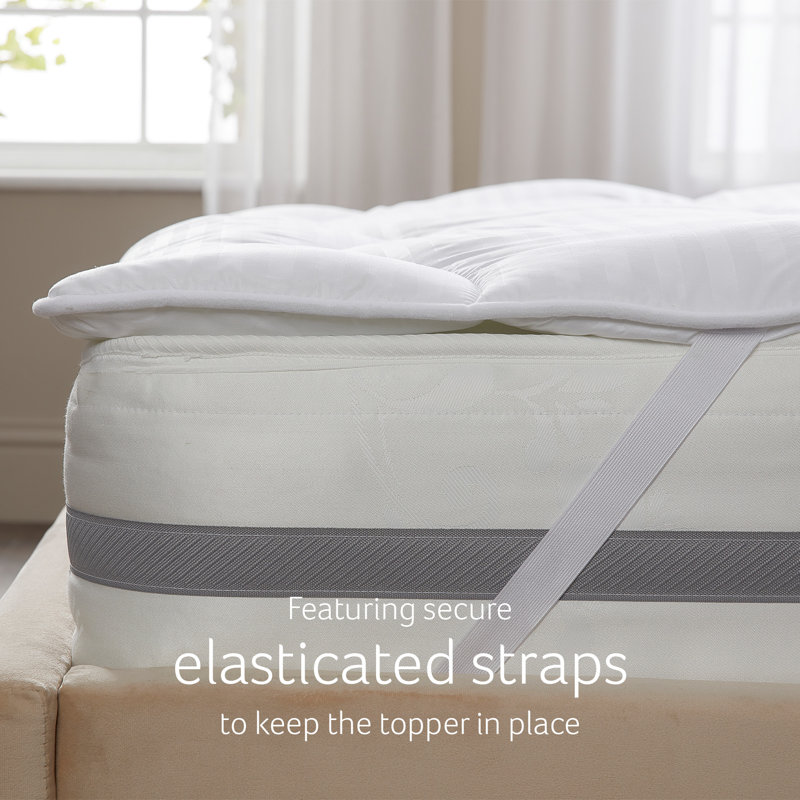 Luxurious Hotel Anti-Allergy 2cm Mattress Topper, Kingsize (5')