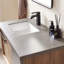 Ensemble de meuble-lavabo simple mural 40 "avec miroir Breckan