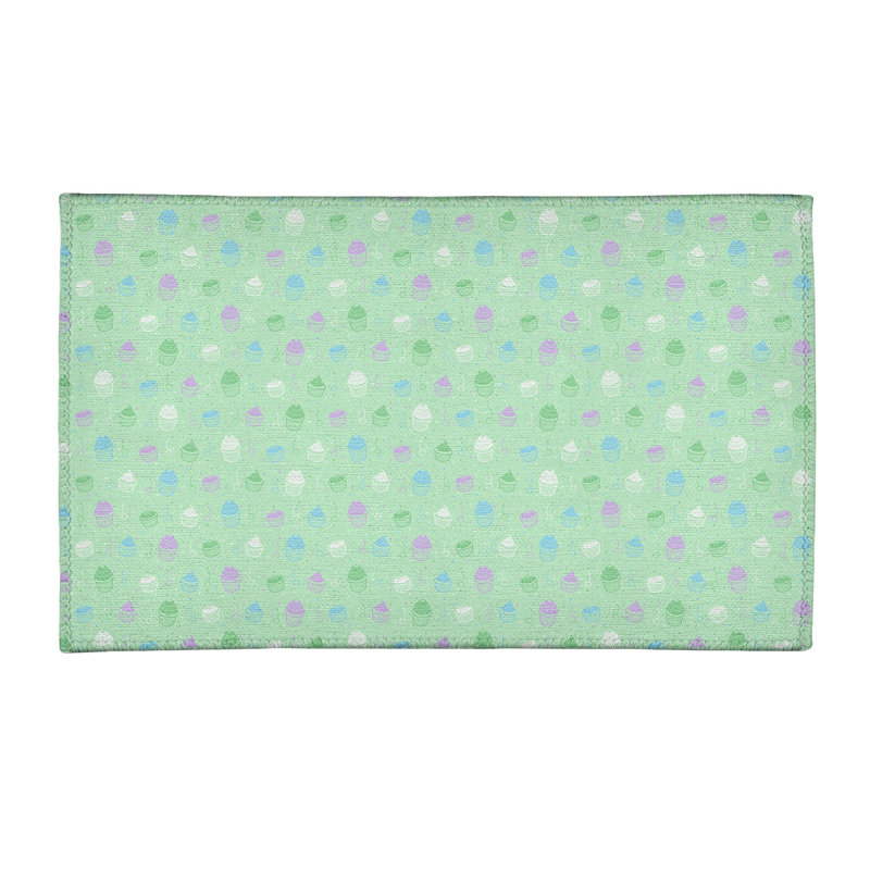 Tapis de zone verte petits gâteaux classic, Rectangle 9 pi x 12 pi