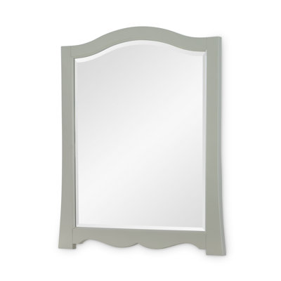 Olivia Wood Flat Wall Mirror