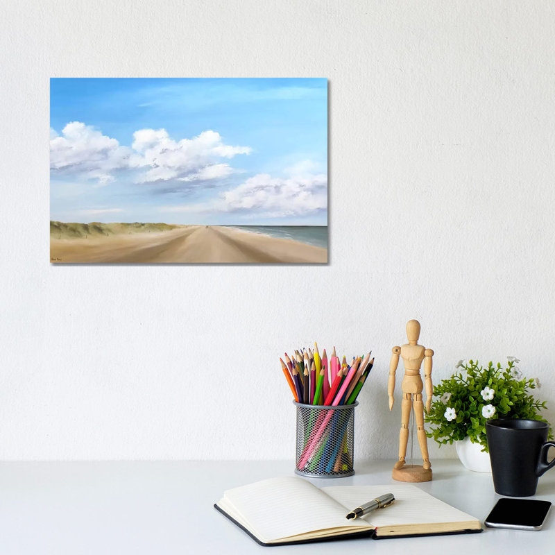 Walking IV by Hans Paus - Wrapped Canvas Gallery-Wrapped Canvas Giclée, 20.32 cm H x 30.48 cm W