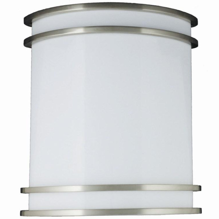 Anatole Plastic Flush Mounted Sconce