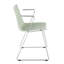 Chaise contemporaine Matcha en chrome et par Lumisource - ensemble de 2-572543280