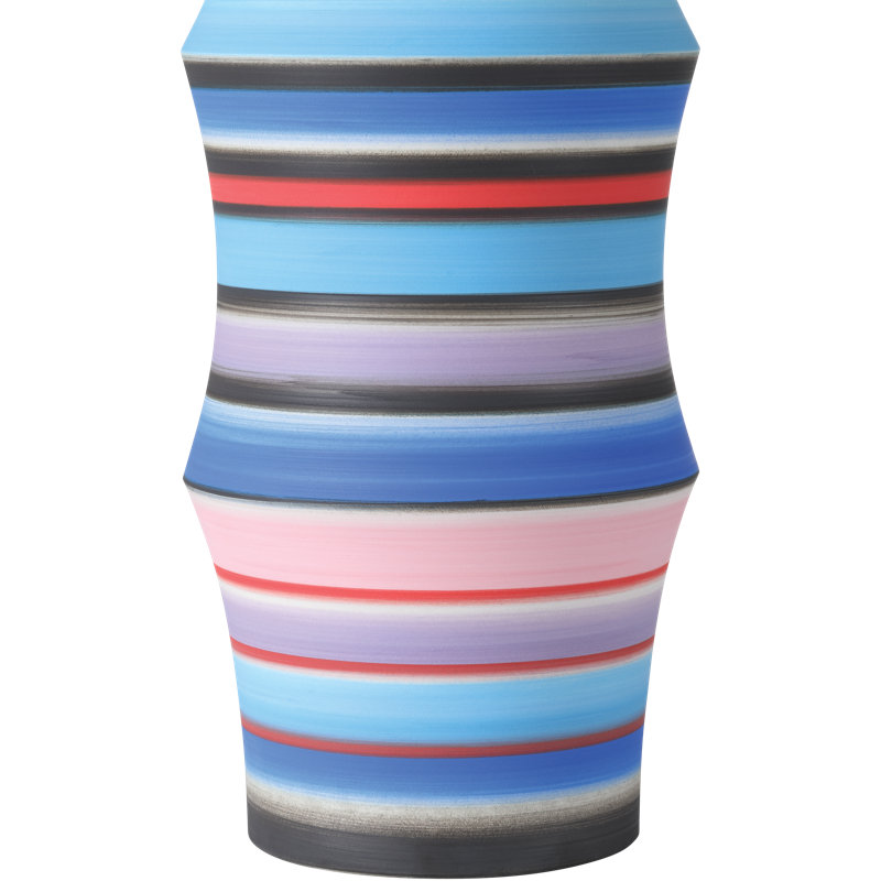 Happy 80's Handmade Ceramic / Porcelain Table Vase