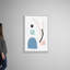 Reproduction d’art sur toile « Precision II blush version » par PI studio-349420538-349420541