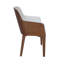 Chaise avec accoudoirs en noyer américain Hudson
