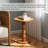 Farmhouse Pedestal Round End Table