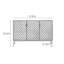 18 Pair Shoe Storage Cabinet