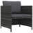 Patio Chair with Cushions