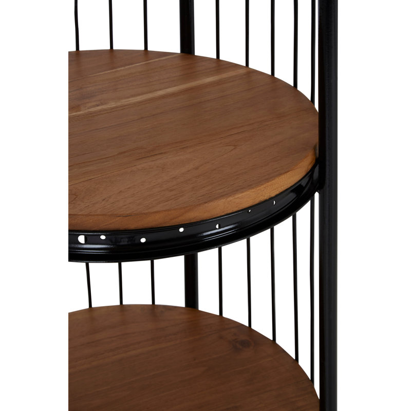Iron Shelving Unit, 150cm H x 56cm W x 56cm D