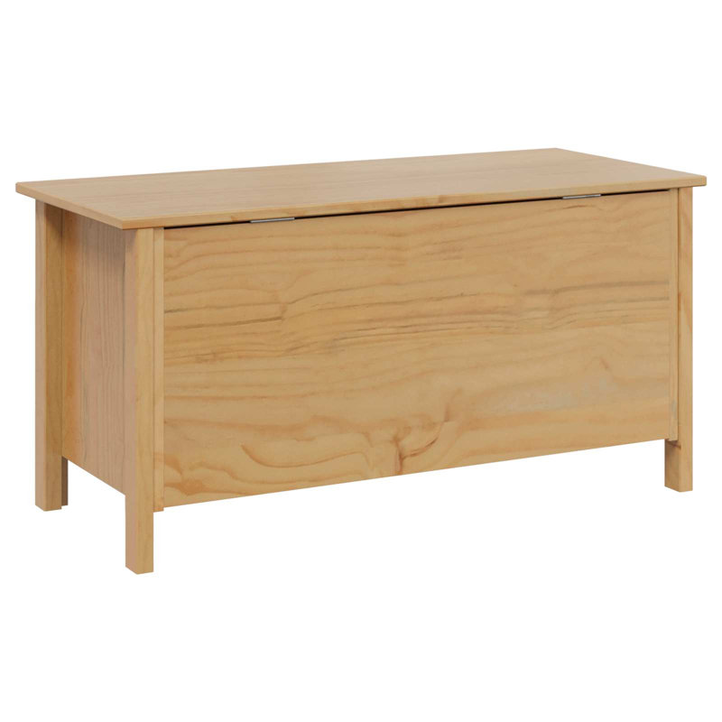 Brayden Studio Decorative Bin, Honey Brown