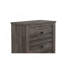 Table de chevet - Brun foncé-566491679