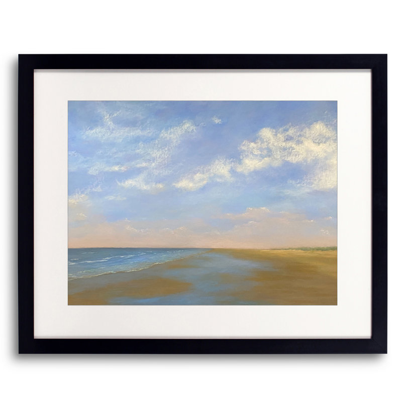 Carpe Diem Print, Black Framed Paper, 17.25" H x 21.25" W x 0.88" D, White