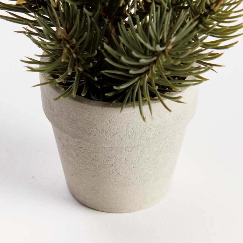 10" H Artificial Mini Pine Tree 
