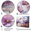 «Violets Flowers Country Charm» sur toile-263674040-263674032