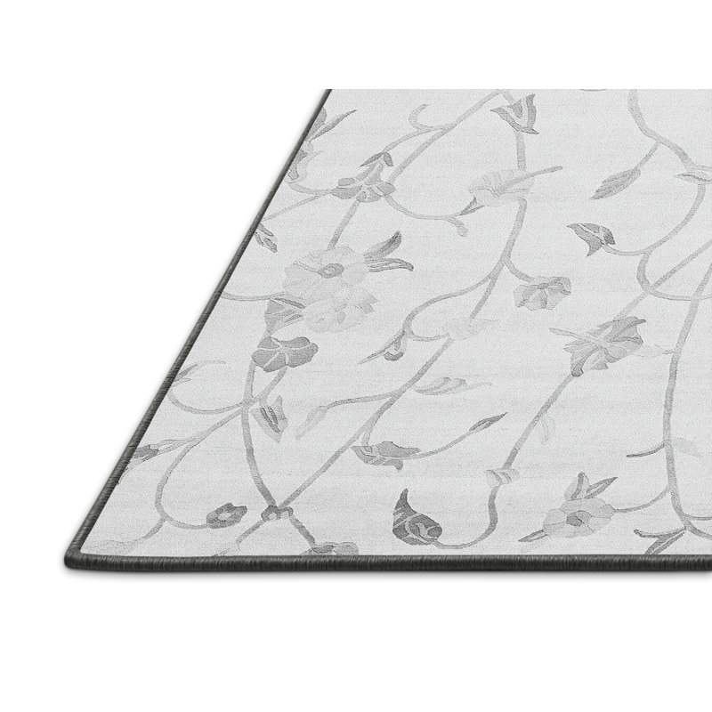 Tapis gris Mullinax, Rectangle 2 pi x 3 pi