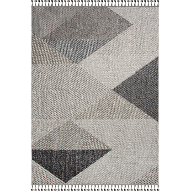 Kaysa Geometric Indoor Rug, Rectangle 5' x 7'