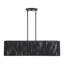 Grand lustre linéaire noir 4 lumières Acordia-1023162010-1023162013