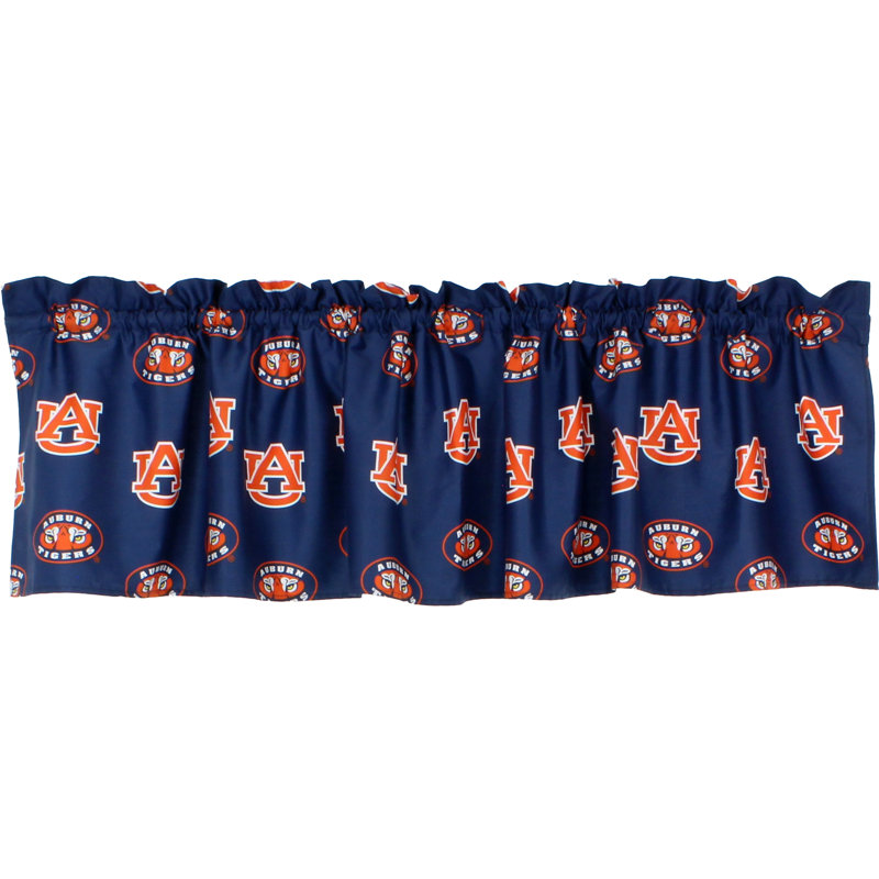 College Covers NCAA Tailored 84'' W Window Valance in