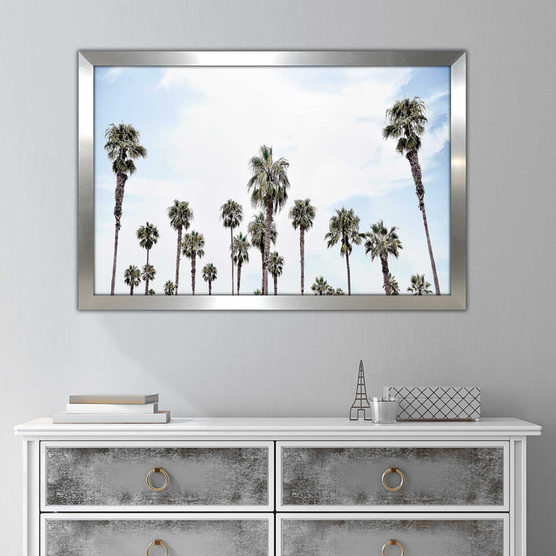 Laguna Beach par - photographie, Encadrement argenté, H 33,5 po x l 49,5 po x P 1 po