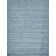 Kaza Wool Striped Area Rug in Blue